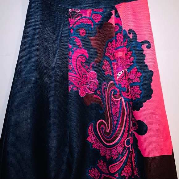 Ted Baker London Oriental Paisley Midi Skirt - Picture 4 of 8